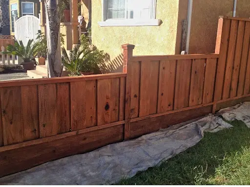 Fence Staining
